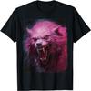 Werewolf Scary Pink Halloween T-Shirt