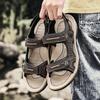 38-48 Mens Large Size Genuine Leather Men Sandals Summer Men Beach Sandals Outdoor Sandals For Men