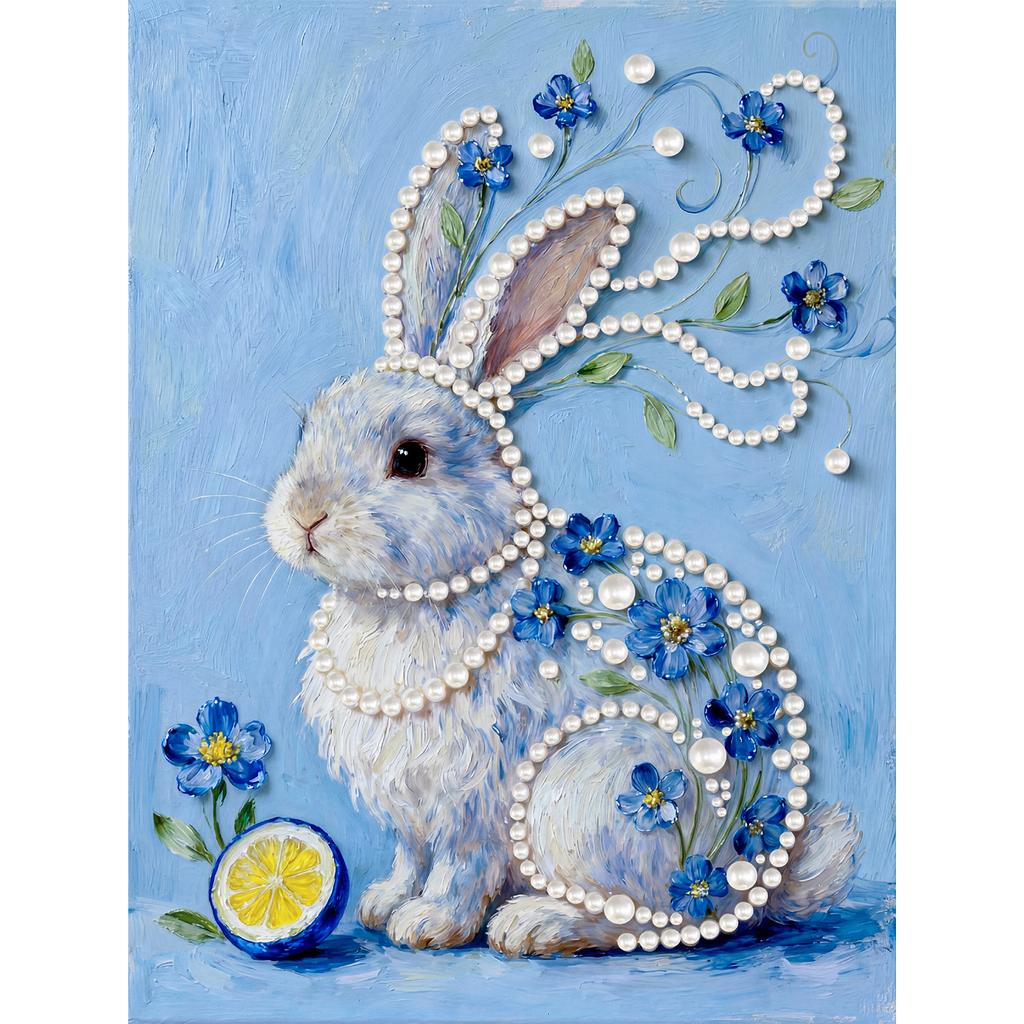 DIY Pearl Art Painting 30x40cm Pearl Gem Paintings Picture Arts Craft No Frame for Home Wall Decor