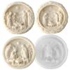 Reusable Christmas Candle Making Mould With Detail Family Figure Designs for Home Decoration