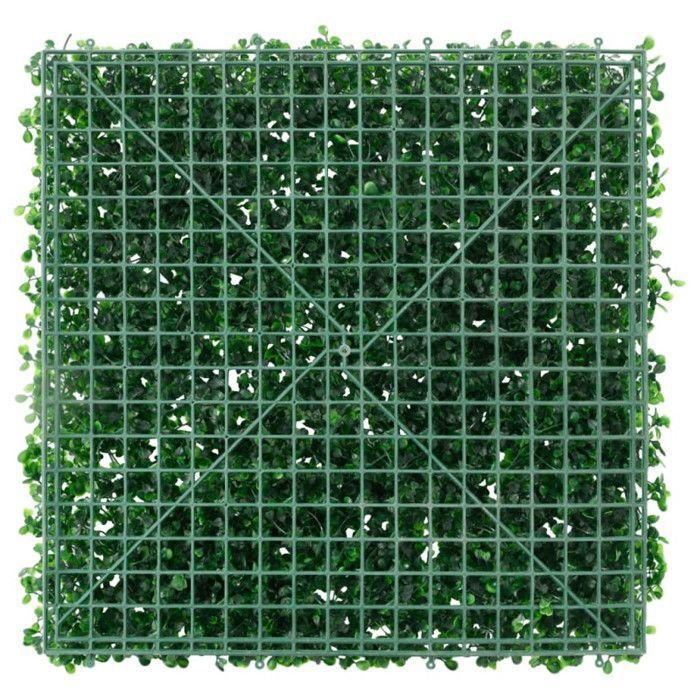 Panneaux de Haies - VIDAXL - Clôture Artificielle - 6 pcs - Vert - Résistant aux Intempéries