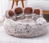 Gemütliches Bärenpfoten Haustier Sofa Bett Warmes Winter Hunde Katzen Nest Weiche Schlafmatte Ganzjahres für Mittlere Große Hunde
