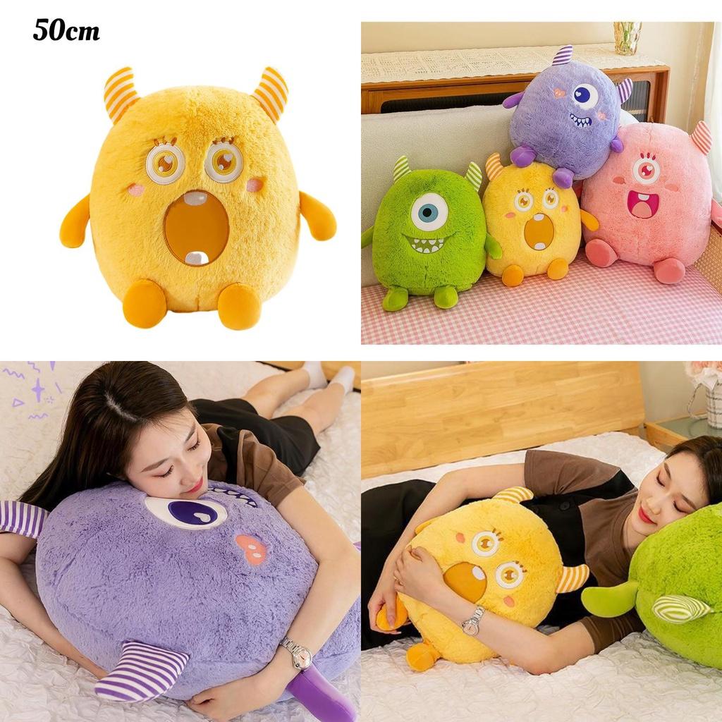 Cute Cartoon Monster Plush Toy Doll Adorable Pet Stuffed Animal Birthday Gift Wholesale