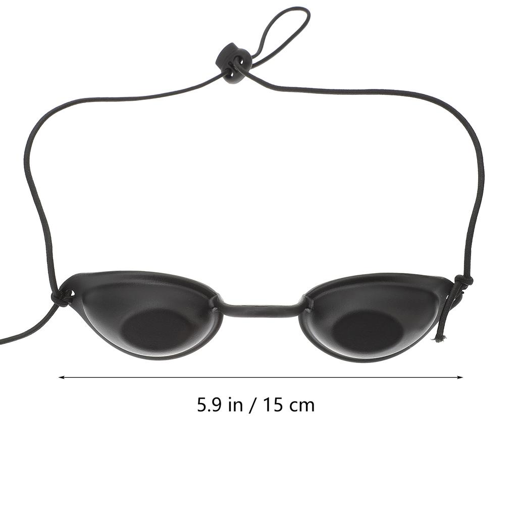 Occhiali di Sicurezza Maschera Occhi Fotoringiovanimento Occhiali Protettivi Ipl Mascherina Medica Nera