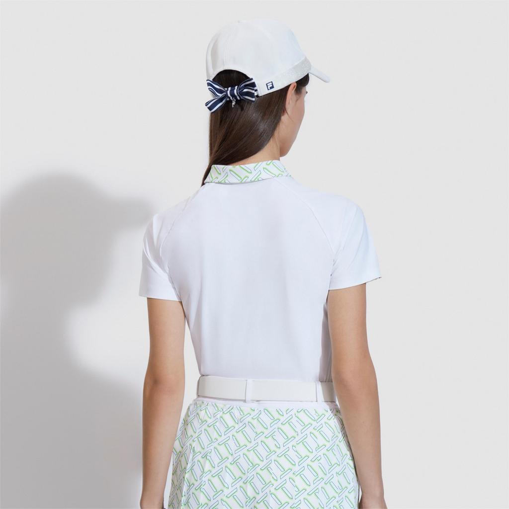 New FILA Polo Shirts Women's White A11W425122FWT