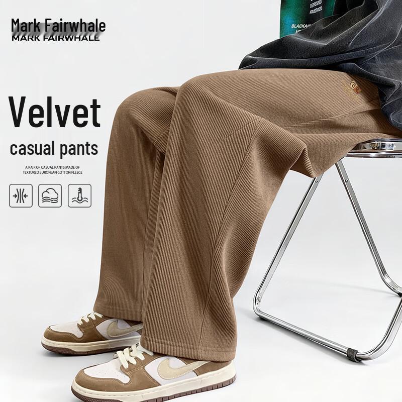 

Mark Fairwhale Men s Fleece-Lined Chenille Casual Sports Pants XL