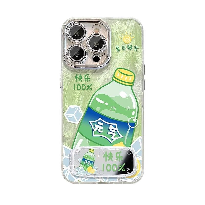 Sommer-Limonade für iPhone 16 Handy 15 Hüllen 14 Schutz für iPhone 13 Sets 12 Silikon Rundumschutz 11 Sturzfest