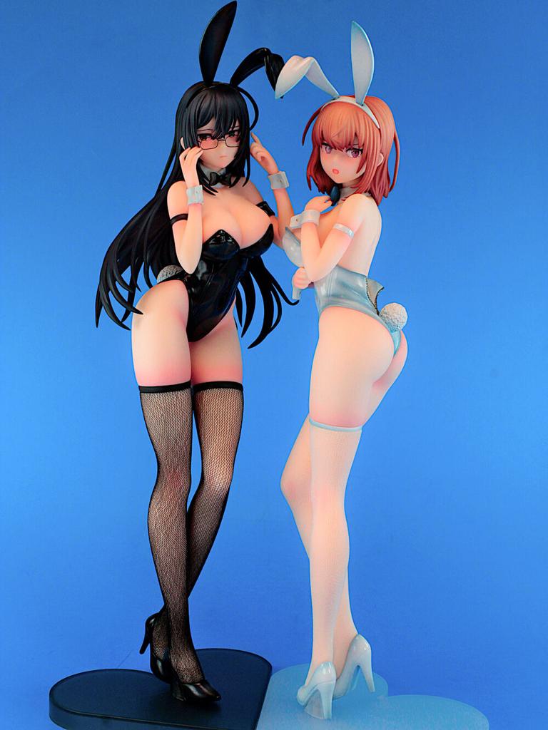 30CM Anime Black Bunny Aoi Model 1/6 Standing Bunny Girl Ver Sexy Figure Toy Present Set Action Figure PVC High Quality