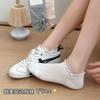 Embroidered Boat-style Women's Summer Cotton Socks, Non-stretch Socks, Thin Short Socks, Sweat-absorbing and Breathable Women's Socks, Invisible Socks