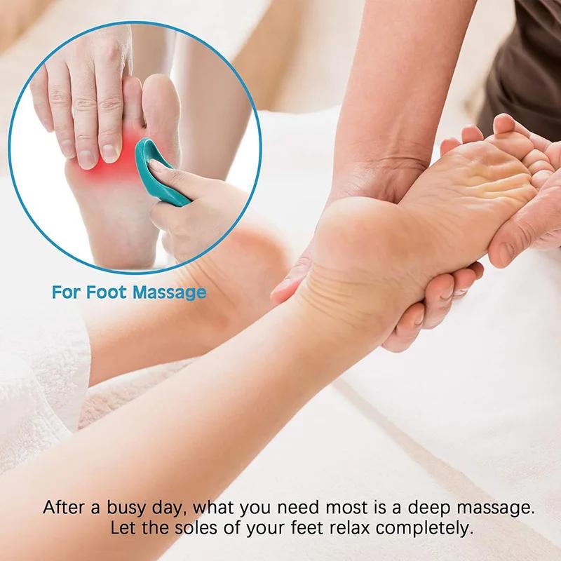 Manual Thumb Trigger Point Massager - Portable Finger Pressure Full Body Foot Back Deep Relax Tools
