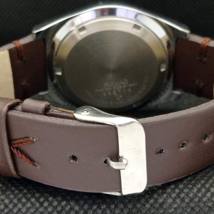 REFURBISHED VINTAGE SEIKO 5 AUTO 6309A JAPAN MENS D/D BROWN WATCH 593c-a314824-2 SKU593c-a314824