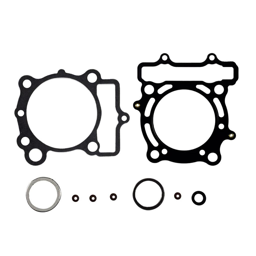 Top End Head Gasket Kit for Kawasaki KX250F 2004-2008 for Suzuki Rmz250 2004-2006 Dirt Bike Engine Gasket Valve Seal O-Ring Set Kit New OR3983