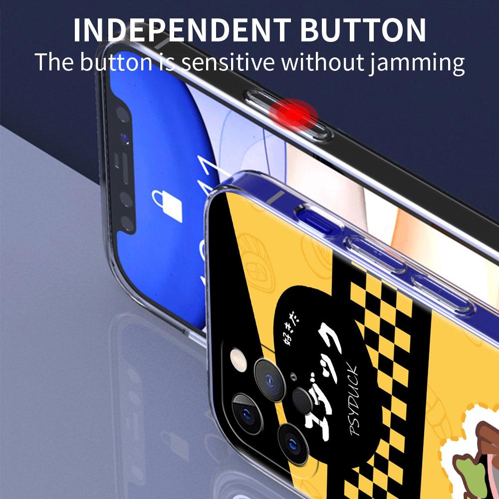 Custodia in TPU Per Apple iPhone 13 Pro Max 11 12 Mini X XS XR SE 2020 2022 7 8 Plus 6 6S Trasparente Morbida Copertura Telefono Cartone Animato Pokemon Sushi