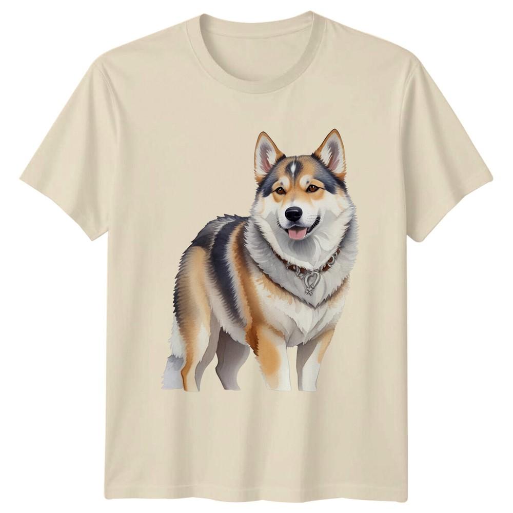 Dog Mixed Breed Watercolour Portrait Pet Lover TShirt