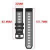Dla Garmin Forerunner 965 955 945 935 745 Oficjalny Silikonowy Pasek do Zegarka Dla Garmin QuickFit Sportowy Pasek Zamienny Bransoleta Pasek