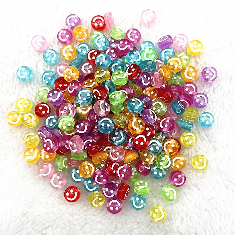100pcs 7x4mm 6x6mm Mixed Alphabet Letter Beads Charms Beads for Making Jewelry Diy Handmade Bracelets Accessories