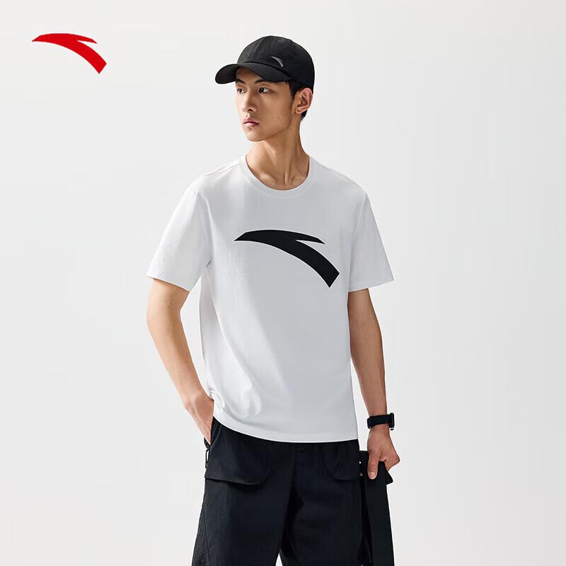 Anta Men s Quick-Dry Large Logo Sport T-Shirt M