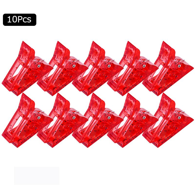 

Акриловые зажимы для ногтей, УФ-гель-лак, советы по быстрому наращиванию, зажимы для ногтей, наращивание гель-лака, УФ-лампы, набор инструментов для маникюра и дизайна ногтей 10pcs красный