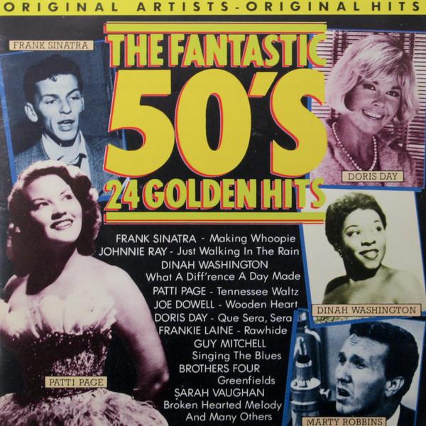 

CD VARIOUS - The Fantastic 50 s - 24 Golden Hits CDYDG74608 Yesterdays Gold 1987 UK Rock Used