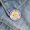 Fashion Enamel Lapel Alloy Pin Brooch Cute Cartoon Backpack Shirt Collar Pin Gift For Friends