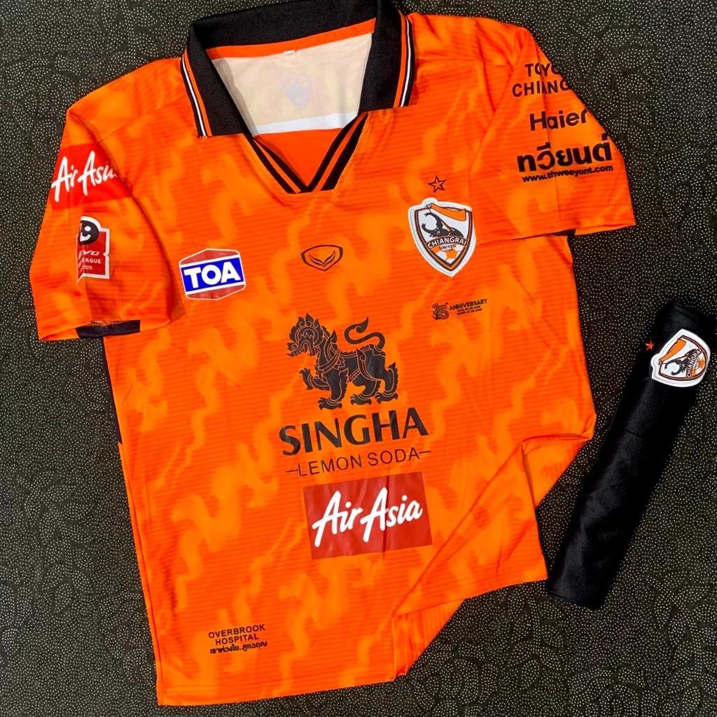 Thajská fotbalová liga FOTBAL Fotbalový klub FC United TÝMOVÝ DRES TRIČKO Polo Unisex Muži Ženy Rychleschnoucí Prodyšné Krátký rukáv Uniforma Potisk