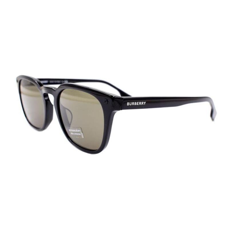 BURBERRY B. LOGO Party Thrower Sunglasses 4329F Men's Black/Black Leg