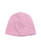 AMES-WORLDWIDE Jersey Stripe Beanie Pink