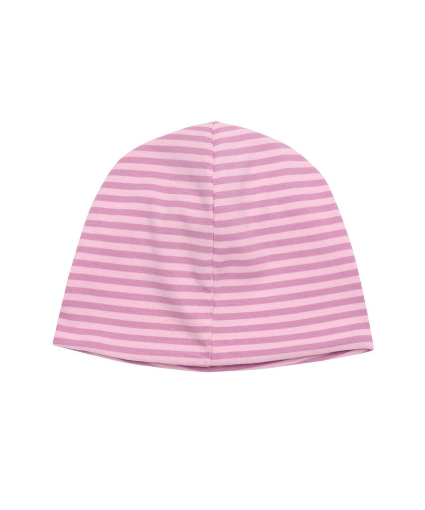 AMES-WORLDWIDE Jersey Stripe Beanie Pink