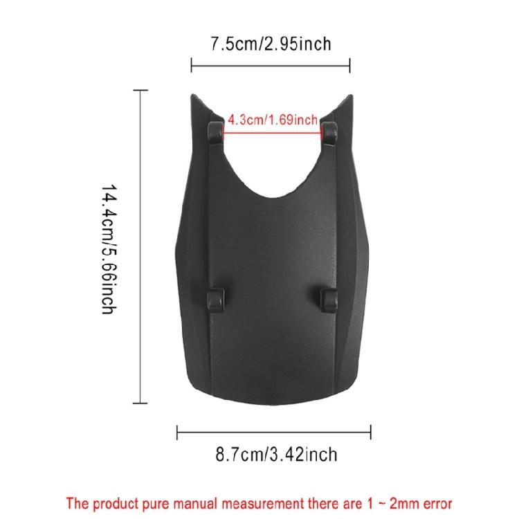 Portability Road Mountain Bike Mud Guards Extended Coverage Bike Mudguards for Various Weather Protecting