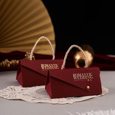 Large Handheld Candy Gift Box for Weddings and Engagements