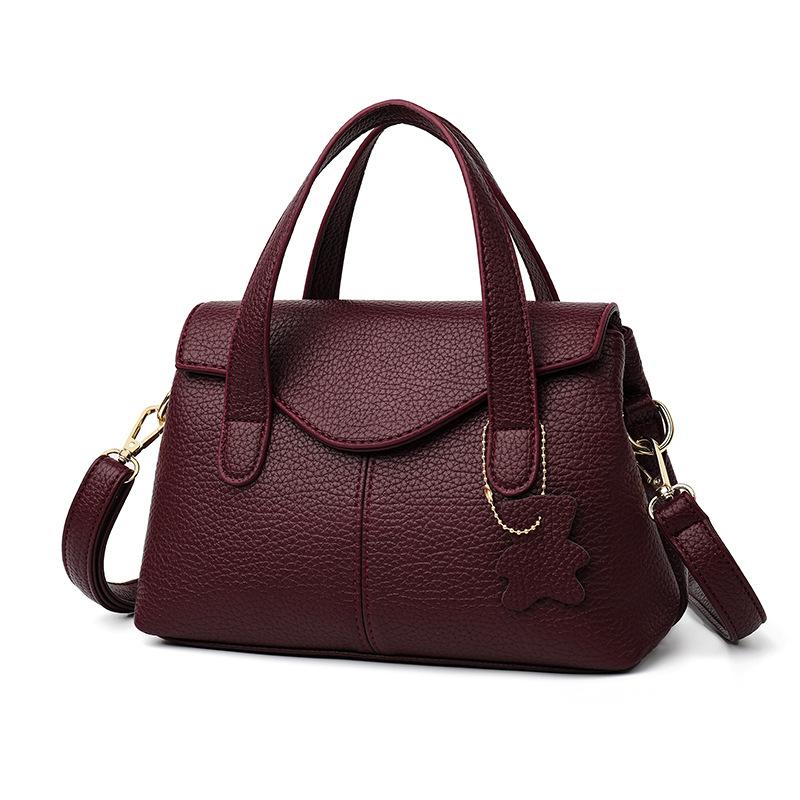 Handbag Women's Bag 2025 New Fashion High-end Commuter Multilayer Bag Casual One Shoulder Crossbody Bag