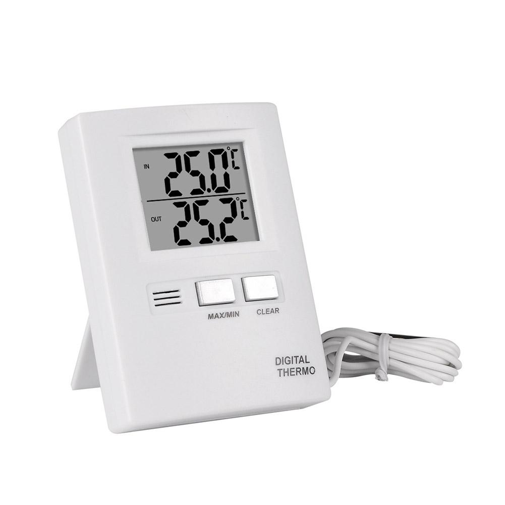 Buy Digital Temperature Sensor Humidity Meter Wall Mounted Indoor