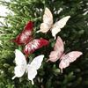 Simulation Butterfly Christmas Butterflies Ornaments Sequins Christmas Butterfly Pendant Christmas