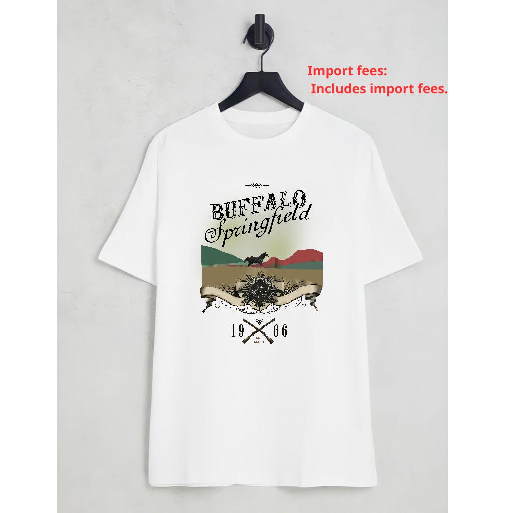 Buffalo Springfield Short Sleeve Graphic T-Shirt, Retro Music Tee S
