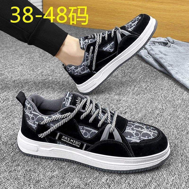 Autumn and Winter Special Large Size Men's Shoes 48 Large Canvas Shoes Fattened 46 Wide Feet Student Casual Shoes Velvet Board Shoes 47 Cotton Shoes