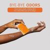 Persimmon Soap Bar for Body Odor Control Purifying Deodorizing Body Soap for Eliminating Nonenal Body Odor Natural Deodorant Soap for Men & Women, G