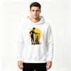 Men's Hoodie, Vintage Circus Tamer Caged Leopard Woman Print Pullover Casual Long Sleeve Hooded Sweatshirt