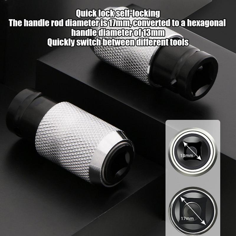 Schlagbohradapter Elektrobohrschlüssel zu Elektrohammer Umwandlung Konvertierungsadapter Mehrzweckschlüssel Schlagschrauberadapter