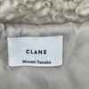 CLANE [xMINAMI TANAKA] 13104-0612 22AW Ivory CURL FUR SHORT COAT Jacket 2 IvoryUsed