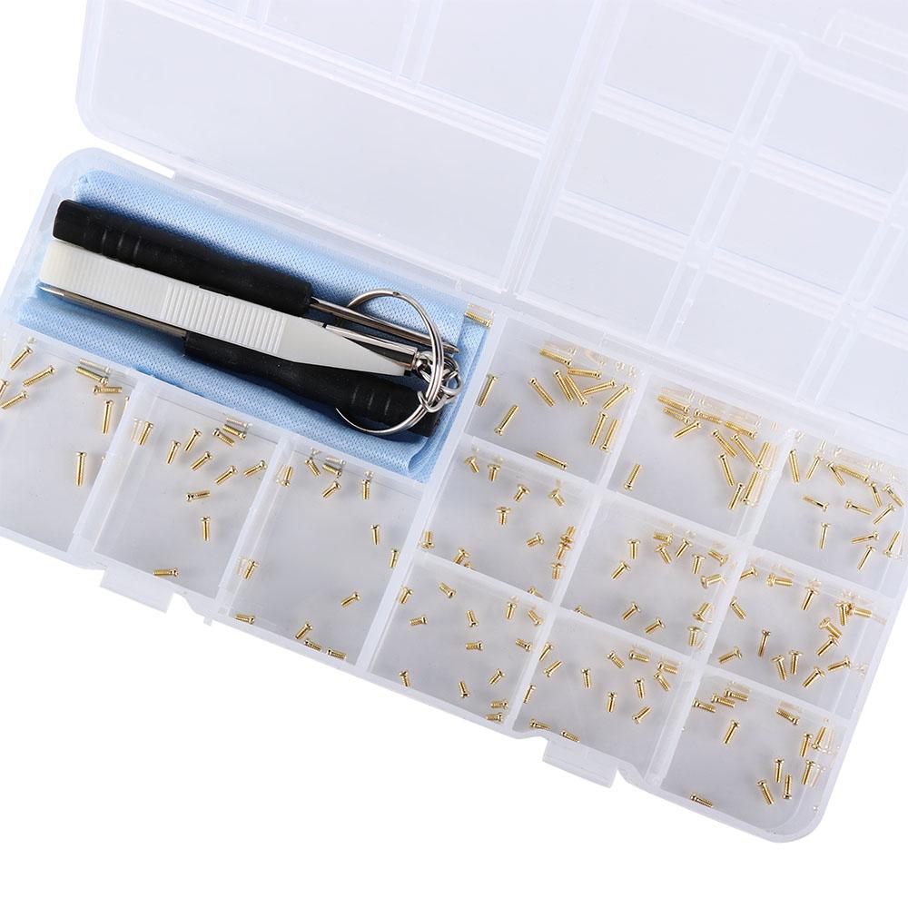 Glasses Screws Replacement Screwdriver Assorted Kit Sunglass Repair Tool Glasses Screws Glasses Screws Sets Eyeglass Nose Pads