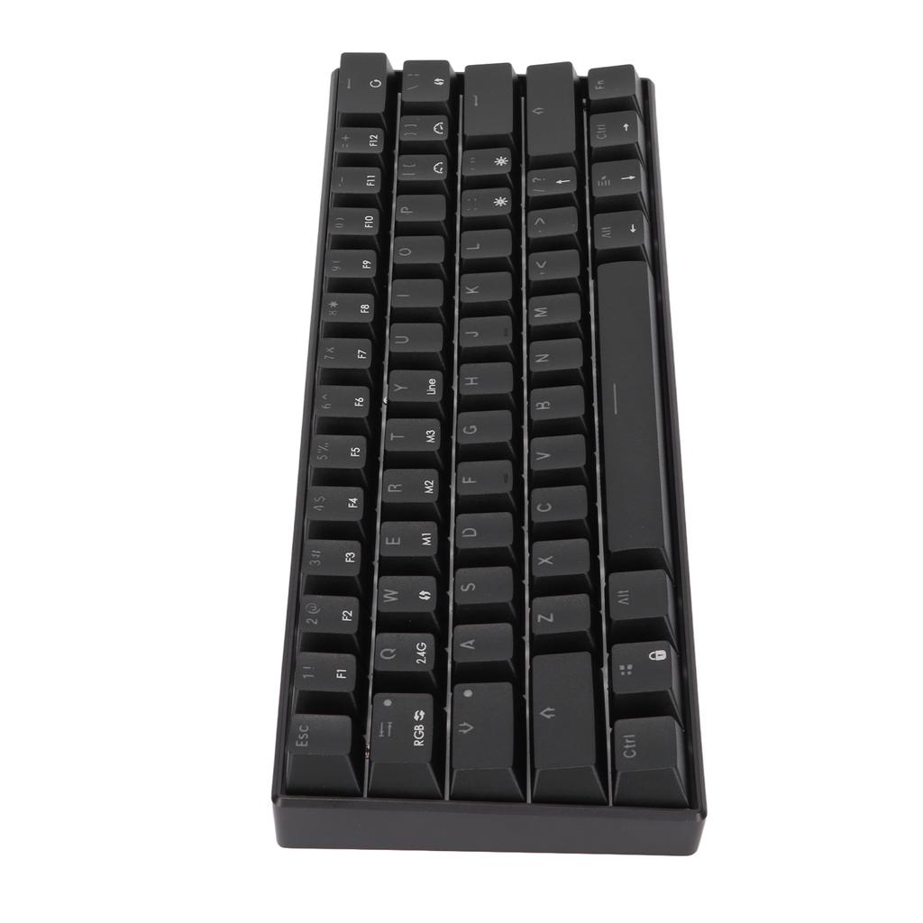 READSON Mechanische Gaming-Tastatur 61 Tasten Unterstützt Drahtlos Tragbar Ergonomisch RGB 3 Modi
