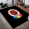 Tappeto Quadrato con Fantasia a Quadri AC Sparta Prague, Tappeto da Area, Tappeto per Soggiorno Camera da Letto Divano Sala Giochi Decorazione, Tappetino Antiscivolo