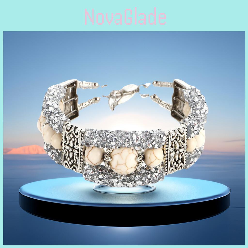 Exquisite Handmade Turquoise Bead Bracelet For Women And Men Original Design