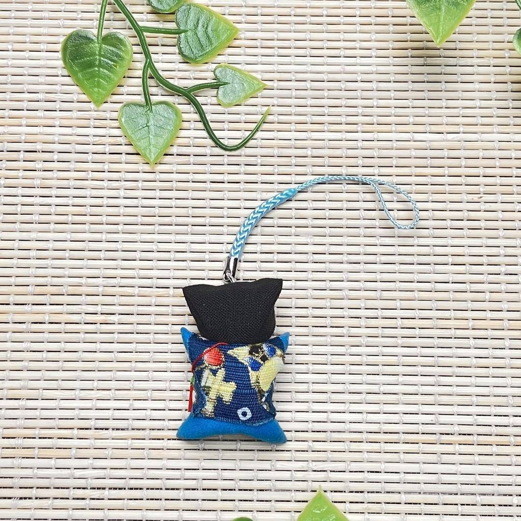 Hida Takayama Sarubobo Feng Shui Amulett för Fruktbarhet, Enkel Förlossning, Harmoniska Äktenskap, Lycka, Hälsa, Fruktbarhet och Äktenskap. Mini Netsuke