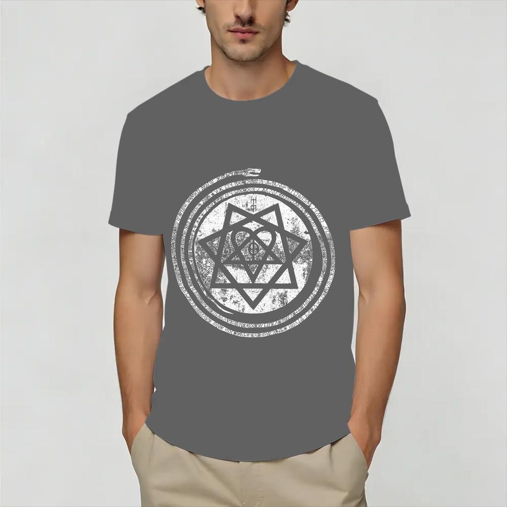 Retro Him Unisex T Shirts Vintage Tee Shirt Short Sleeve Crew Neck TShirts Cotton Adult Tops