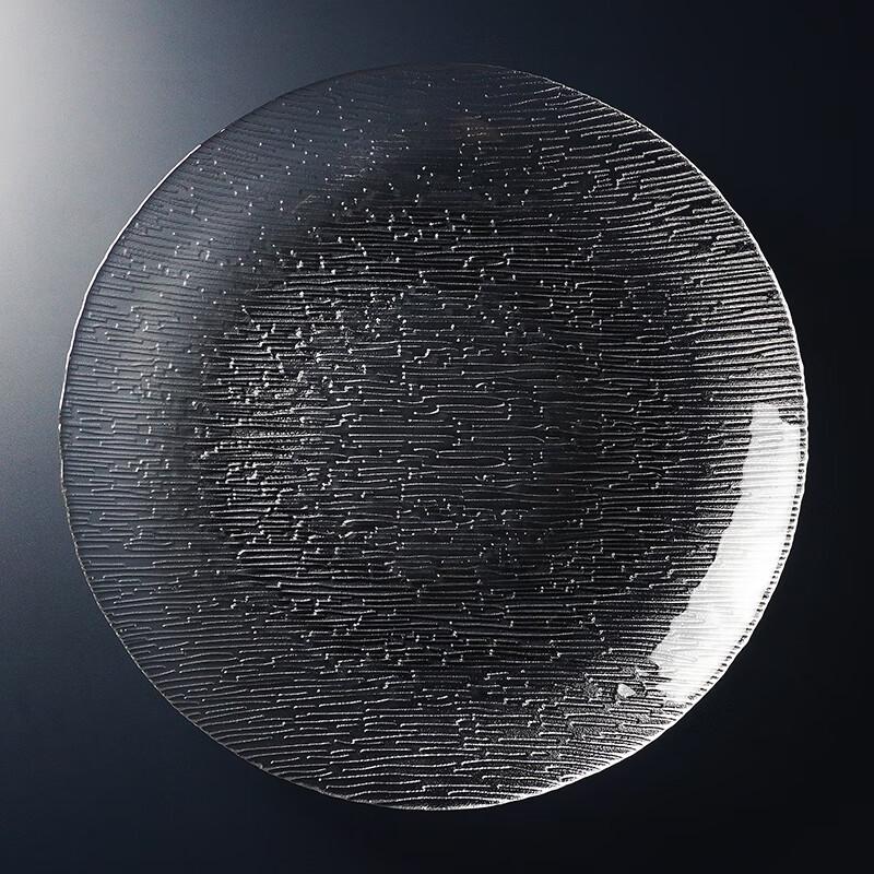 Handmade Round Glass Fruit Plate