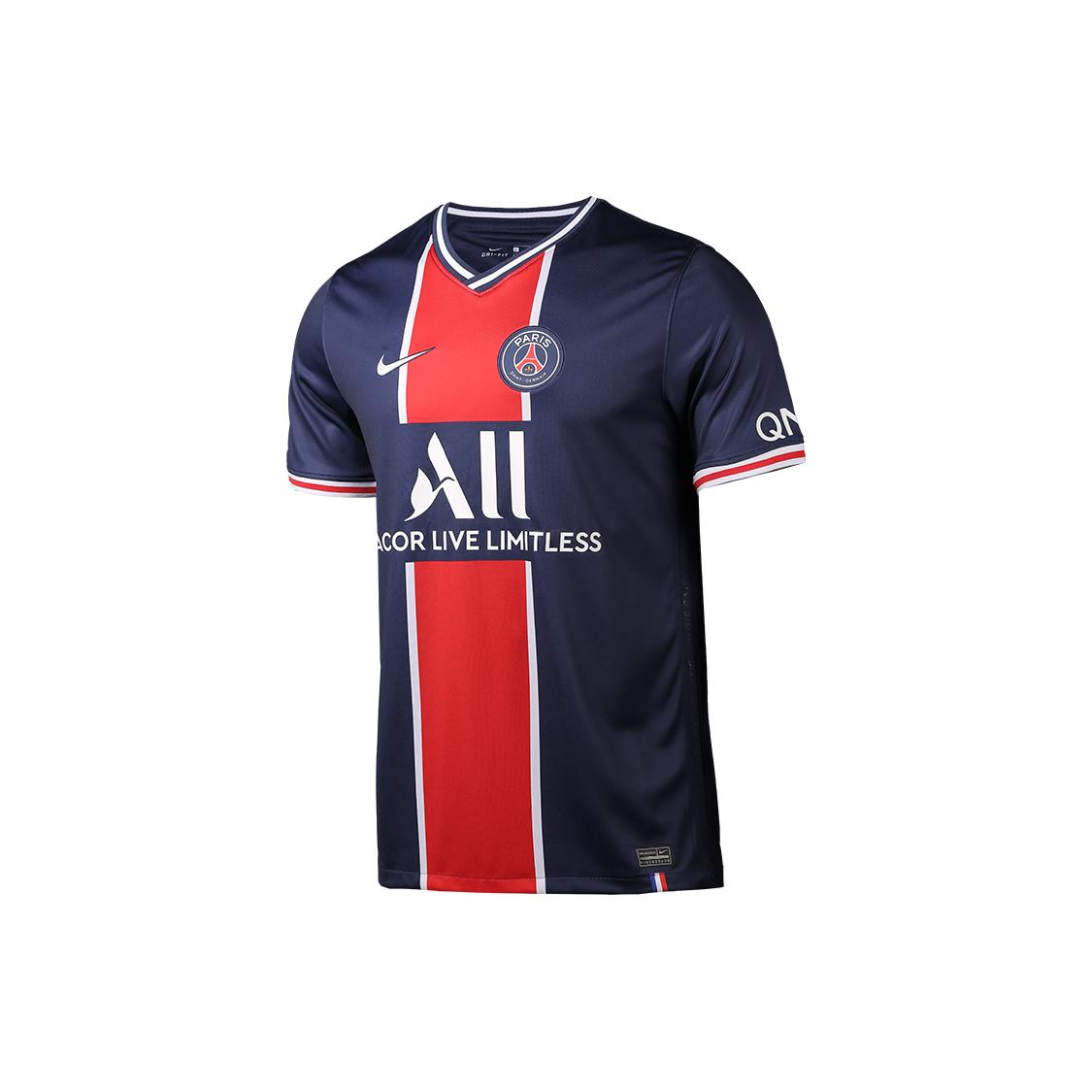 

New Nike Paris Saint Germain Home Stadium Shirt 2020 21 With Neymar Jr 10 Printing Jersey CD4242-411 XS