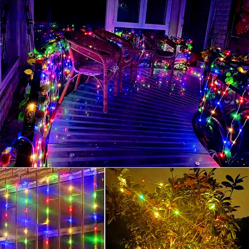 20M RGBIC Bluetooth Smart String Lights LED Multicolour Lights Waterproof Christmas Decor Fairy String Led Fantasy Fairy Light