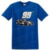 Camiseta Gráfica de Coche de Carreras 99 para Entusiastas de las Carreras Diseño Fresco de Camiseta de Coche