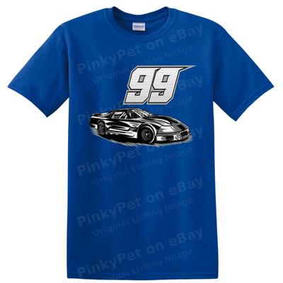 Camiseta Gráfica de Coche de Carreras 99 para Entusiastas de las Carreras Diseño Fresco de Camiseta de Coche